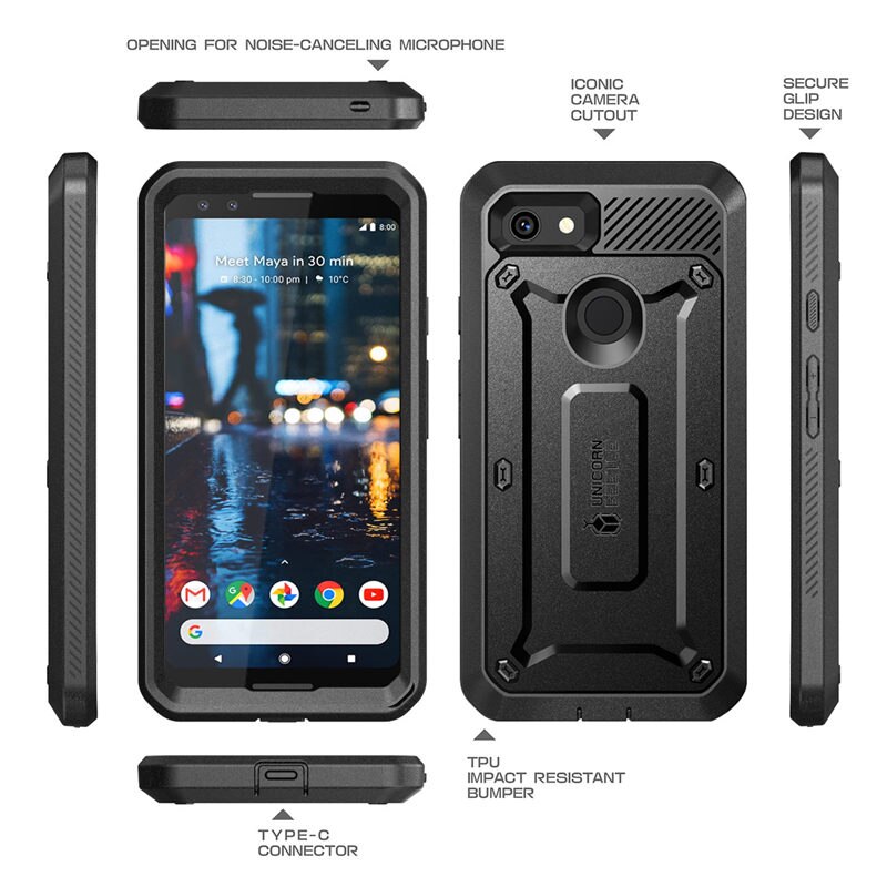 Rugged Case Google Holster 3 Full-Body Pro UB Pixel Series