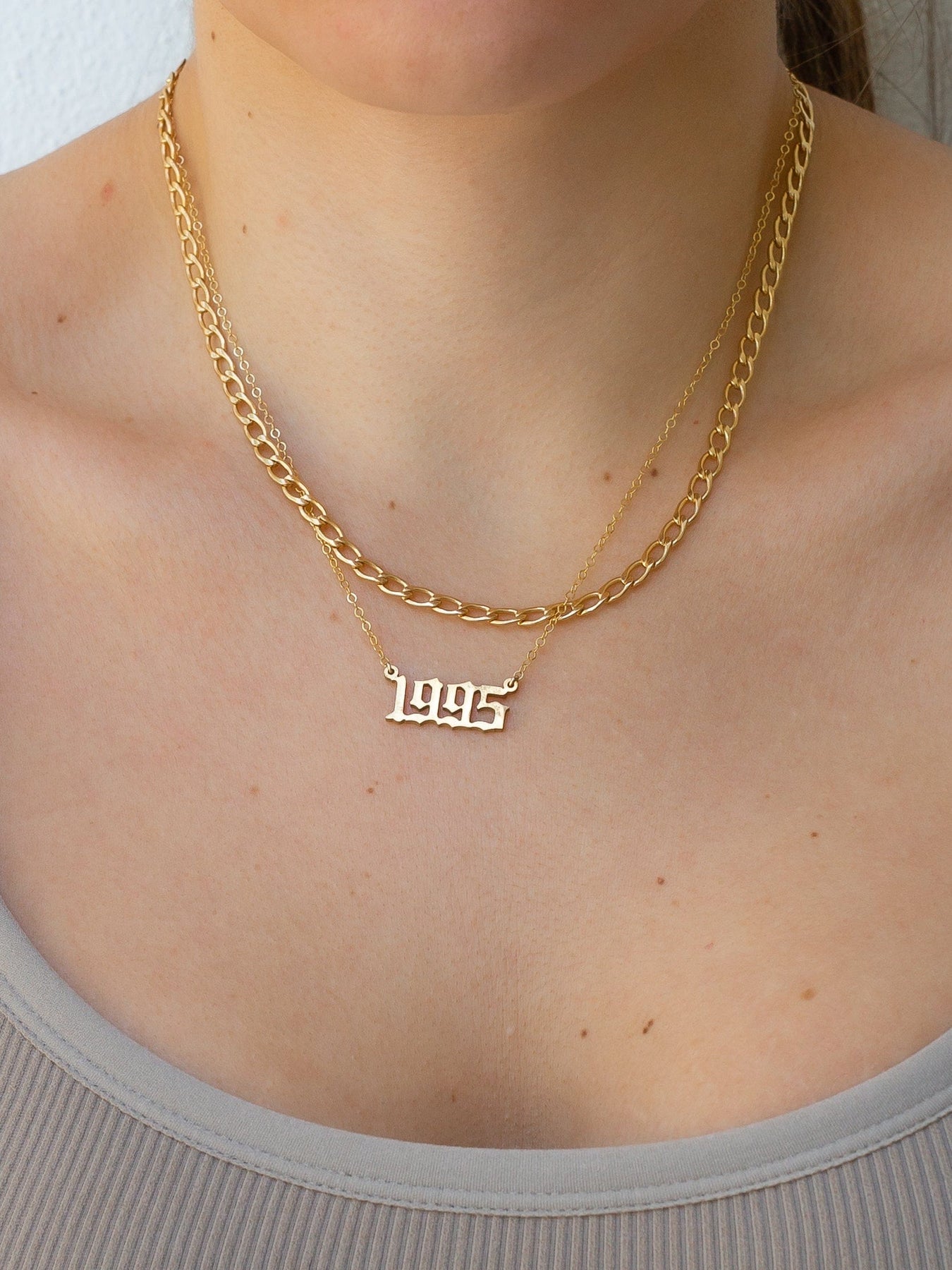 1999 birth year necklace