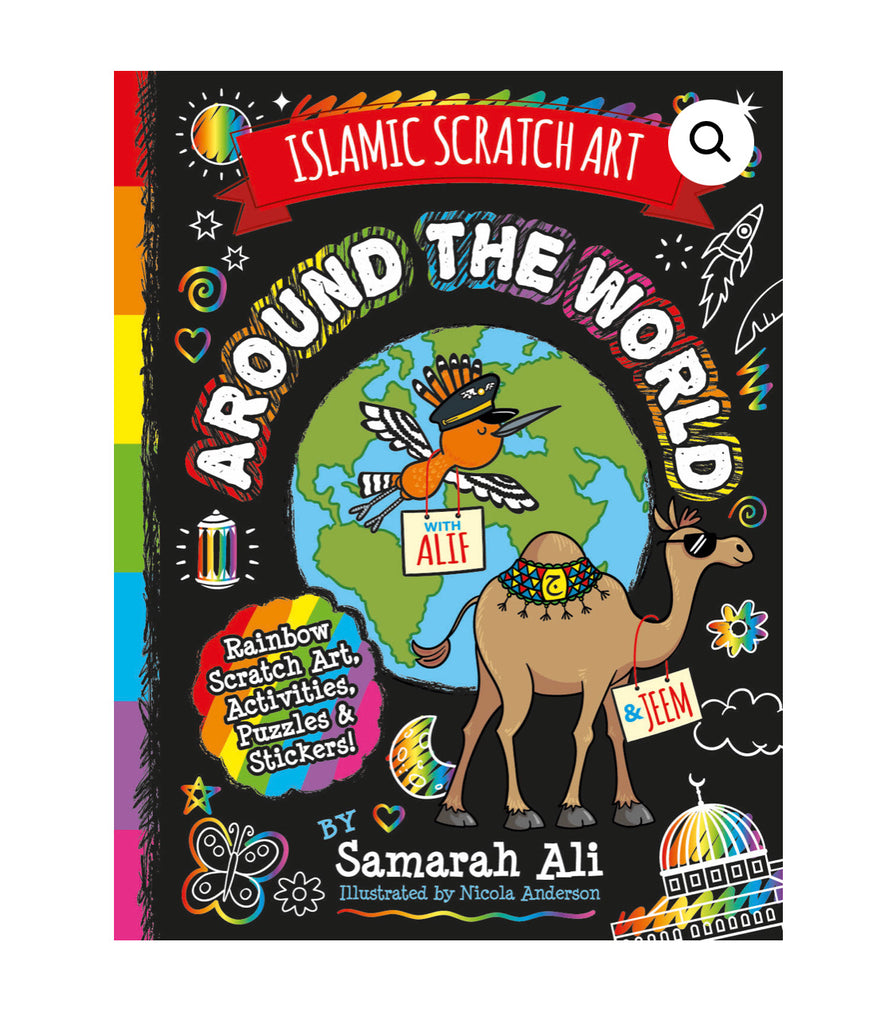 Scratch Art Around The World Activity Book