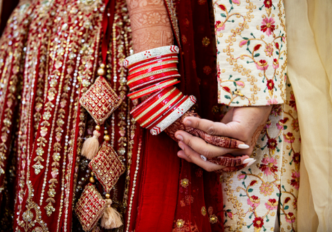 The Intricate Lehenga details