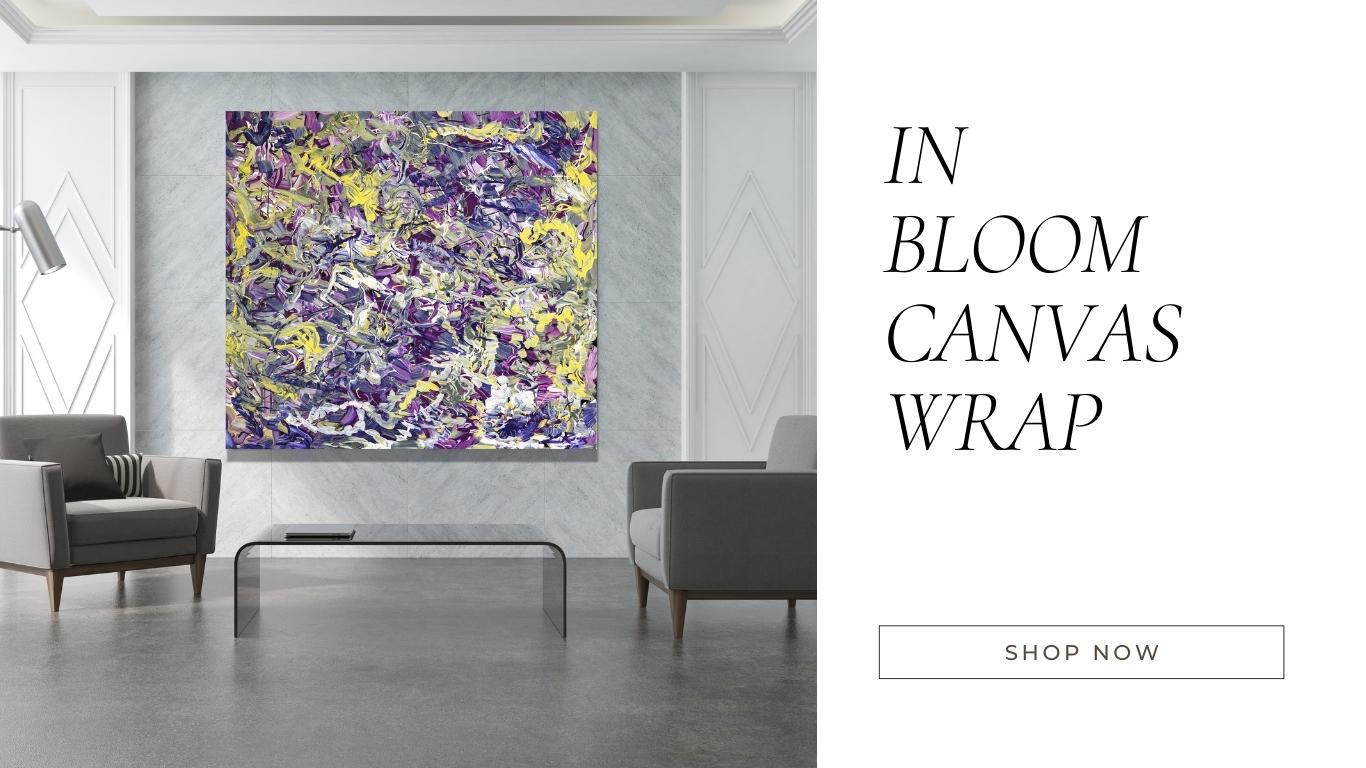 how to buy art online - in bloom - contemporary abstract art