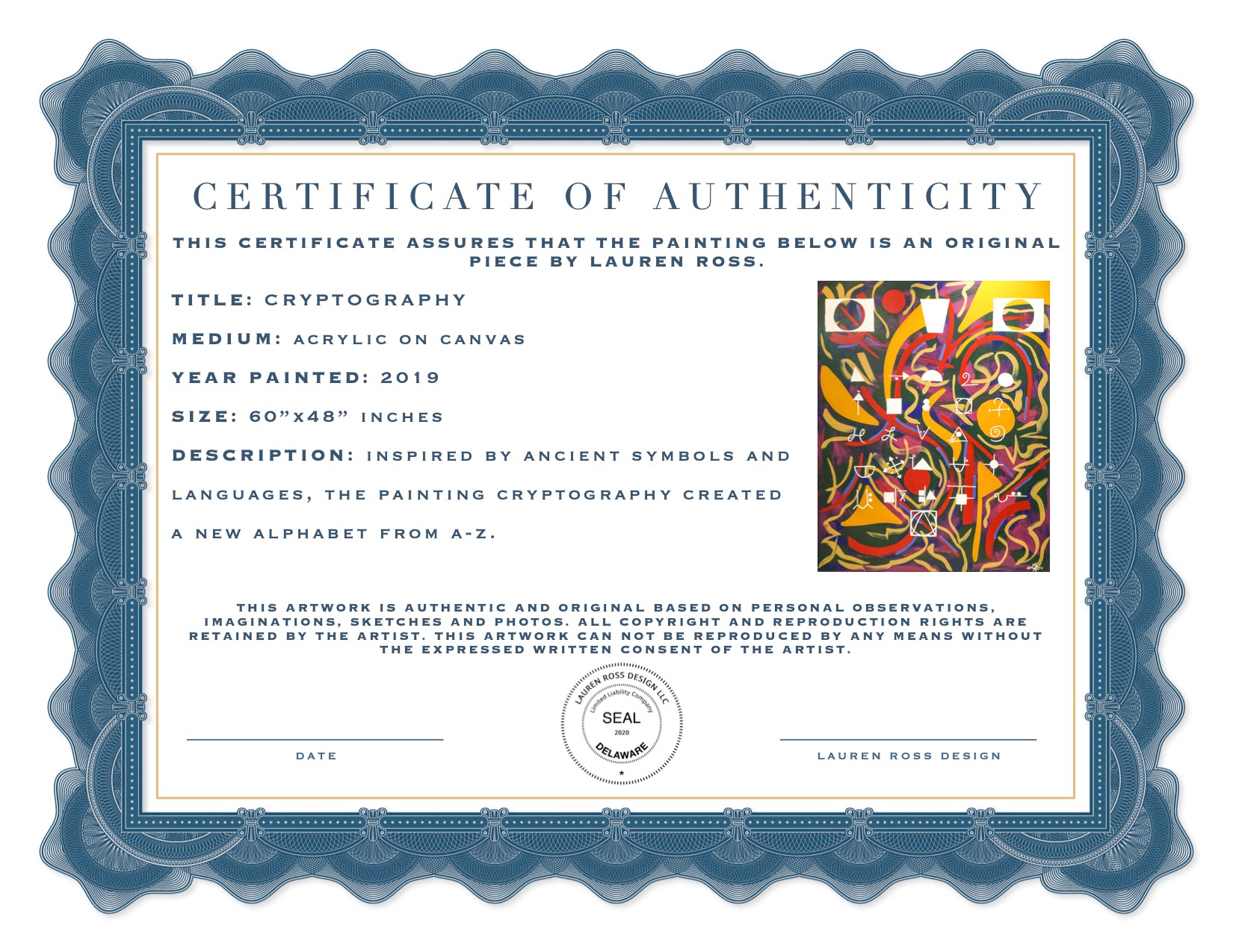 certificate-of-authenticity-lauren-ross-design