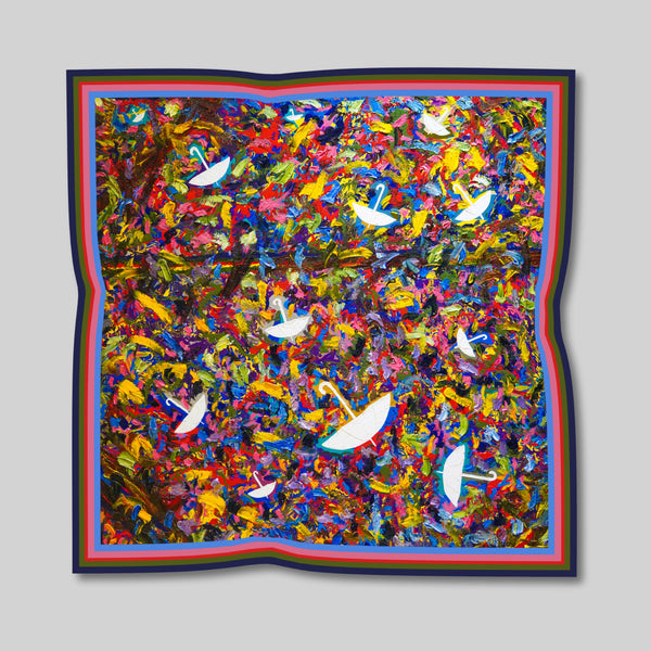 Lauren Ross Design Travelers Silk Scarf