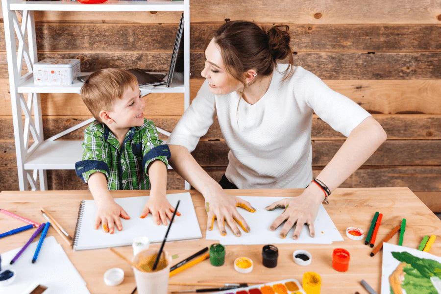 Easter handprint crafts for toddlers