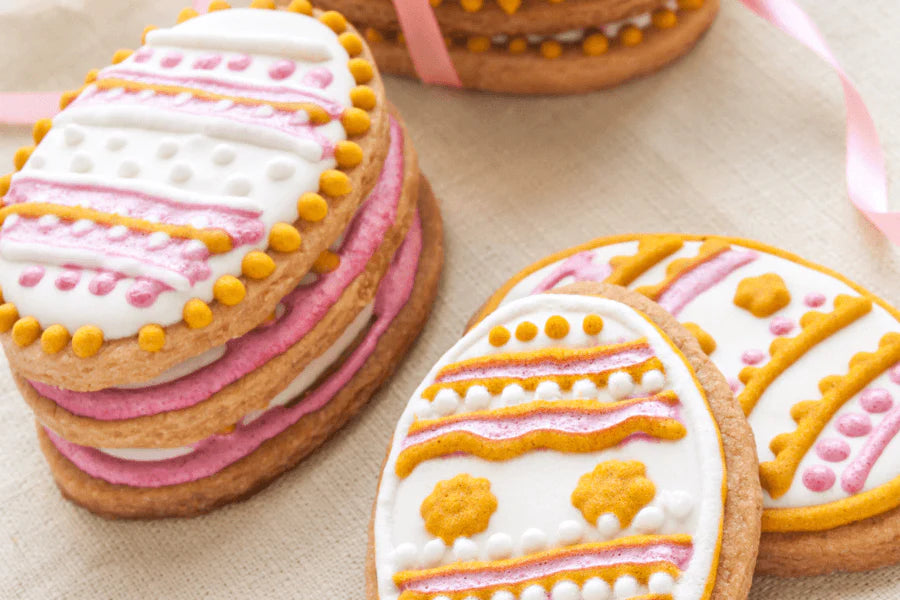 Easter egg cookies