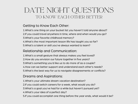 The 100 Best Questions to Ask Your Partner on Date Night – OpenMityRomance