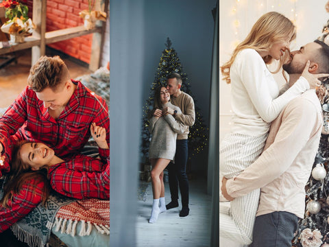 couple christmas photoshoot