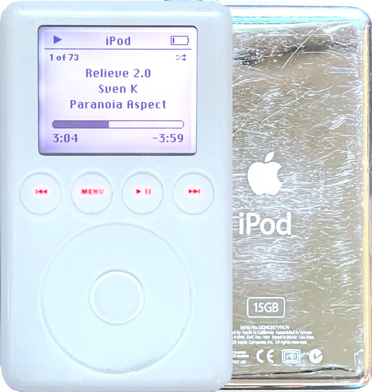 シリアルシール付 iPod classic 第7世代 160GBからSSD512GBに黒