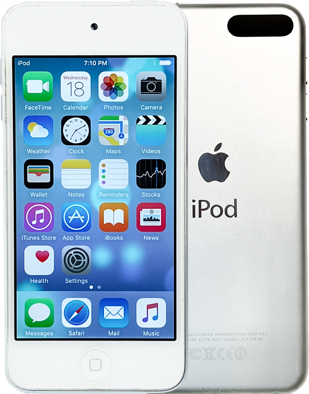 Classificatie Sluipmoordenaar werkzaamheid Refurbished Apple iPod Touch 6th Generation 16GB 32GB Silver New Batte –  Elite Obsolete Electronics