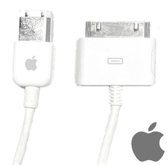 Original Apple 30-Pin to FireWire 400 Charge & Sync Cable for iPod Use –  Elite Obsolete Electronics