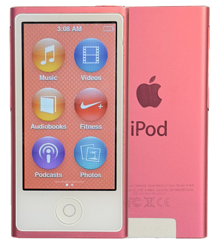 Apple iPod nano 7th Generation Silver (16GB) MKN22LL/A