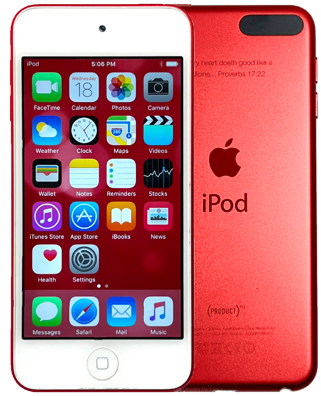Apple iPod touch 7世代 (Product) Red 32GB容量は32GBです