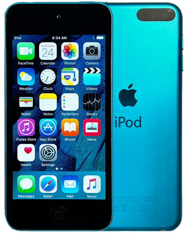  Apple iPod touch (32GB) - Blue (Latest Model) (Renewed