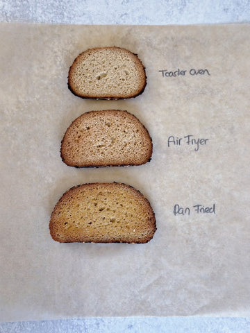 How to toast bread in toaster oven 