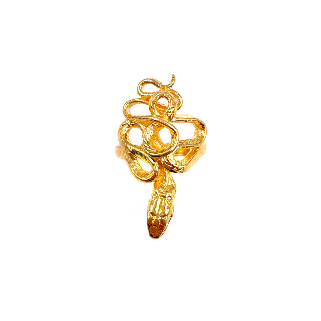 Serpentine Ring – Mora Designer Jewelry