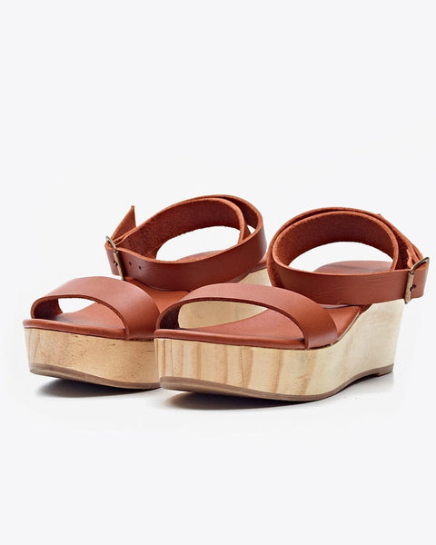 Women's Wooden Wedge Sandal | Ethically Made | Nisolo
