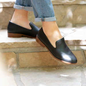 Everyday Slip On Loafer Black — Nisolo