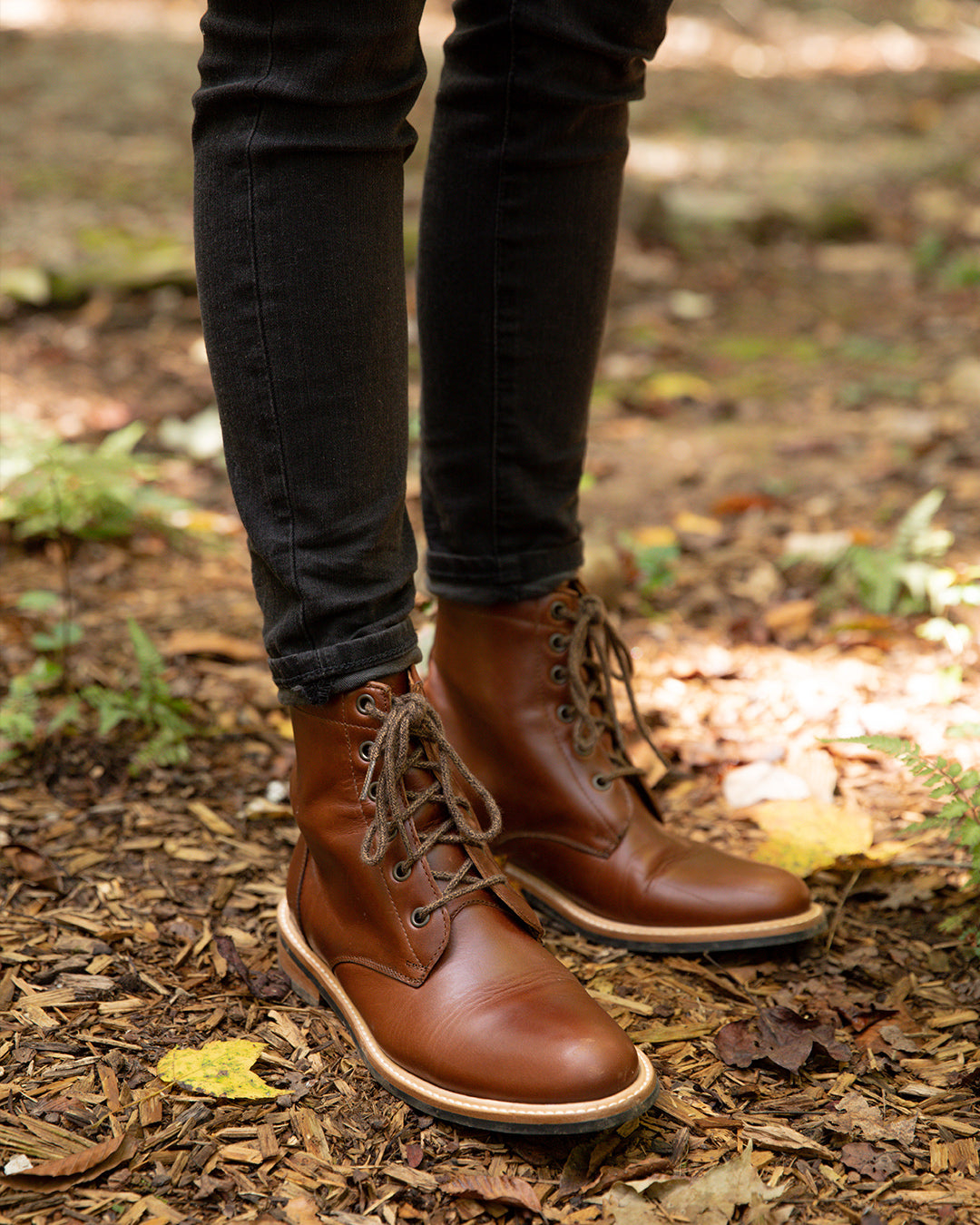 Amalia All Weather Boot Brandy | Nisolo