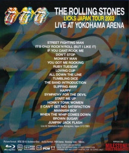 ROLLING STONES / LIVE AT YOKOHAMA ARENA LICKS JAPAN TOUR 2003 (1BR