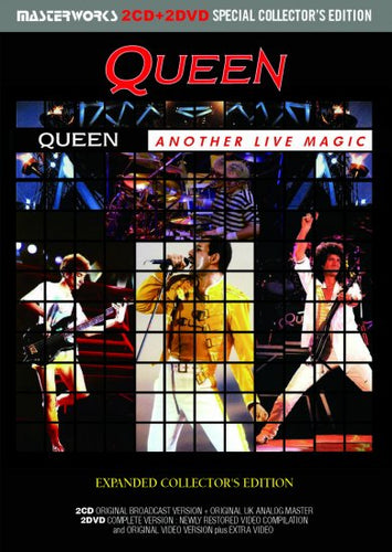 QUEEN / MORE LIVE MAGIC EXPANDED COLLECTOR'S EDITION [2CD+2DVD