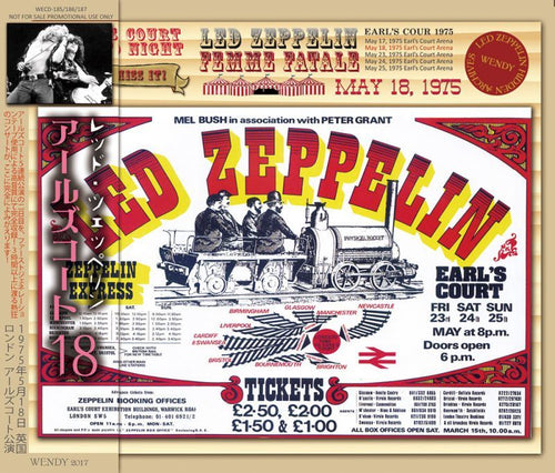 LED ZEPPELIN / EARL'S COURT May 25, 1975 【4CD+2DVD