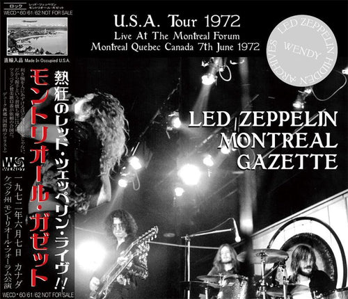 LED ZEPPELIN / LIVE PEACE IN HIROSHIMA - remaster - 【3CD