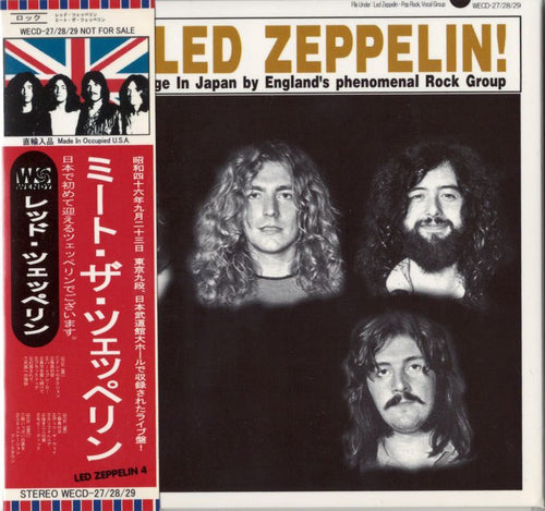 LED ZEPPELIN / LIVE PEACE IN HIROSHIMA - remaster - 【3CD