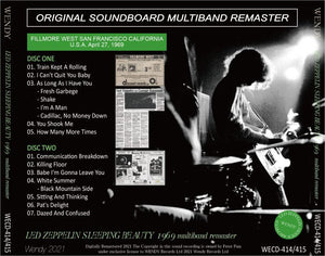 LED ZEPPELIN / SLEEPING BEAUTY MULTIBAND REMASTER (2CD) – Music Lover Japan