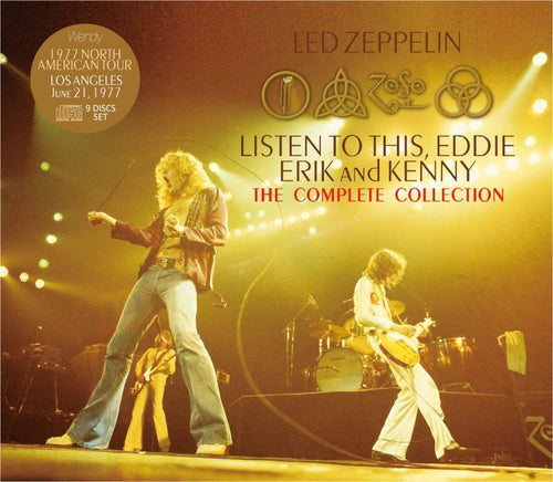 led zeppelin / listen to this, eddie 1977 remaster from flat transfer (3cd)