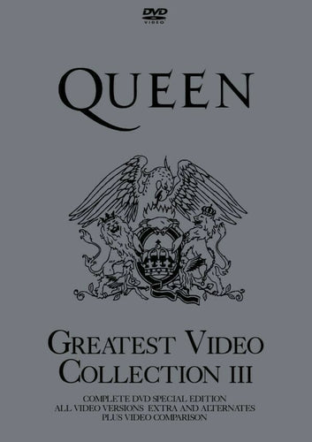 QUEEN GREATEST VIDEO COLLECTION Complete 1 2 3 DVD 6 Discs Set