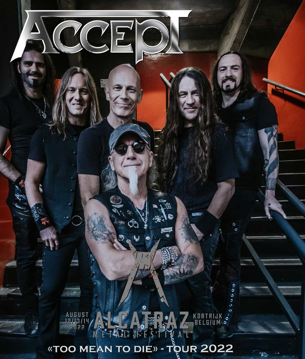 Accept / Alcatraz Metal Festival Too Mean to Die Tour 2022 (1BDR) – Music  Lover Japan