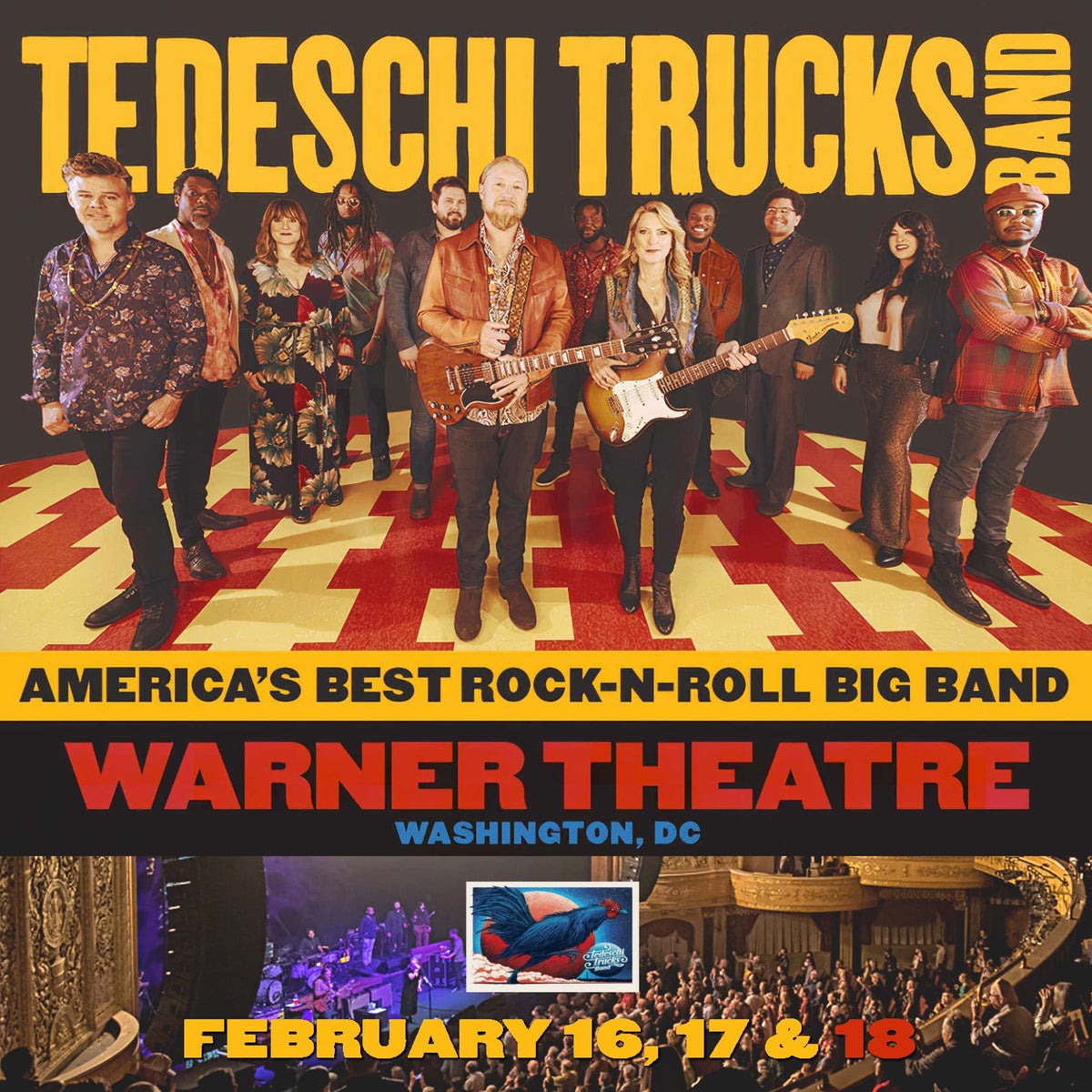 Tedeschi Trucks Band / US Tour 2023 Warner Theatre Washington DC (2CDR