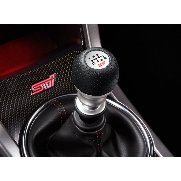 STi Leather/Aluminum Shift Knob 6MT