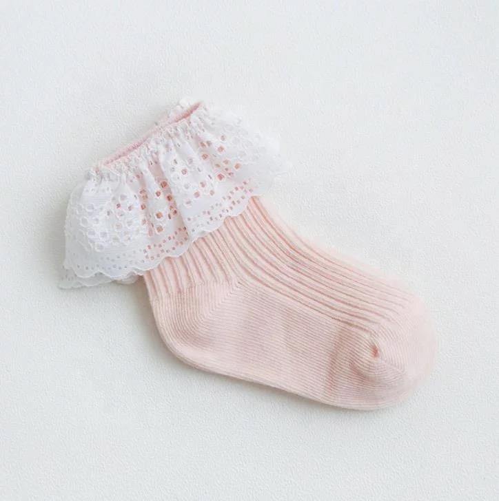 Chaussettes Vintage 0-6 Mois / Abricot