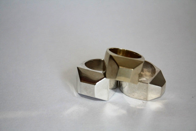 Small Facet Ring