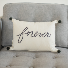 Forever Throw Pillow