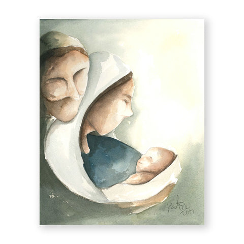 "Holy Family" by Artist Kate Lee