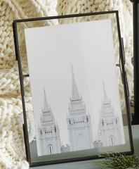 Salt Lake Temple Art