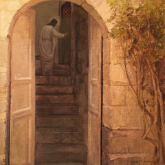 J. Kirk Richards Art, Stand at the Door and Knock