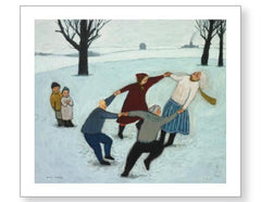 Winter Dance by Artist Brian Kershisnik