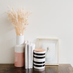 Stripe Canister
