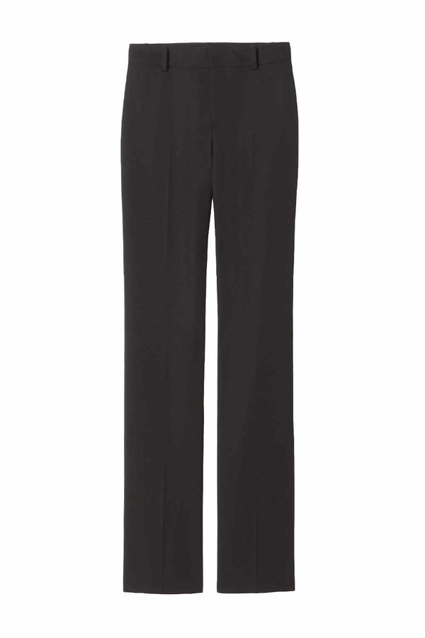 CHLOÉ Wool and silk-blend wide-leg pants