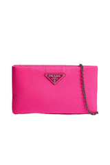 Padded Nylon Clutch - Prada