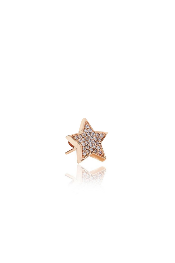 Stasia diamond star stud earring