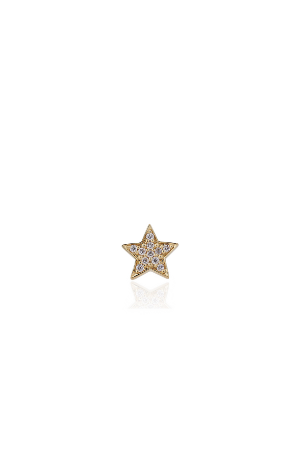 STASIA Star stud diamond earring