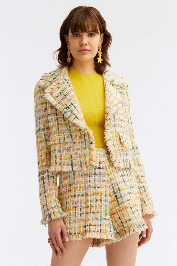 Paloma cotton-blend tweed jacket