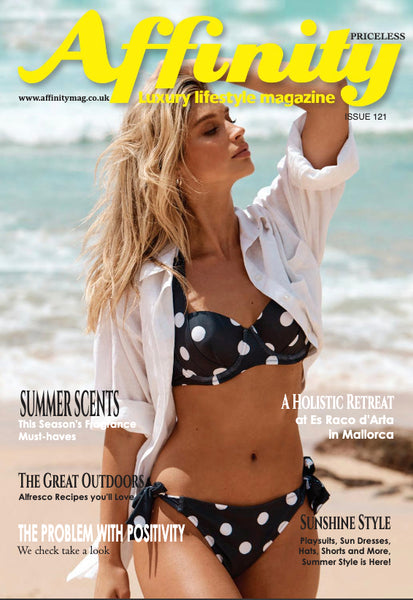 Affinity Luxury Lifestyle Magazine front cover July 2021