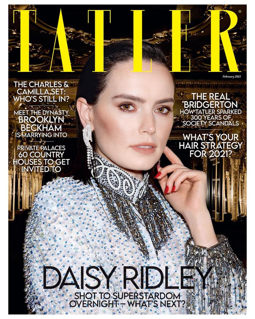 Front page of TATLER Feb 2021 edition
