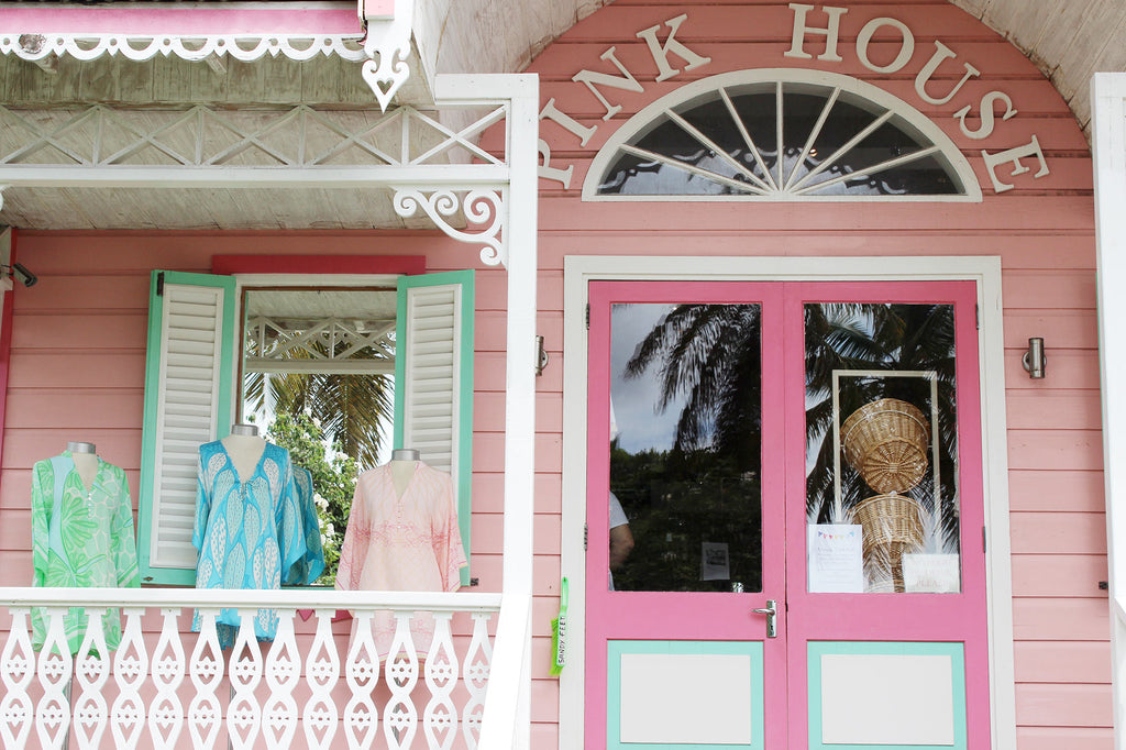 Pink House Mustique shop