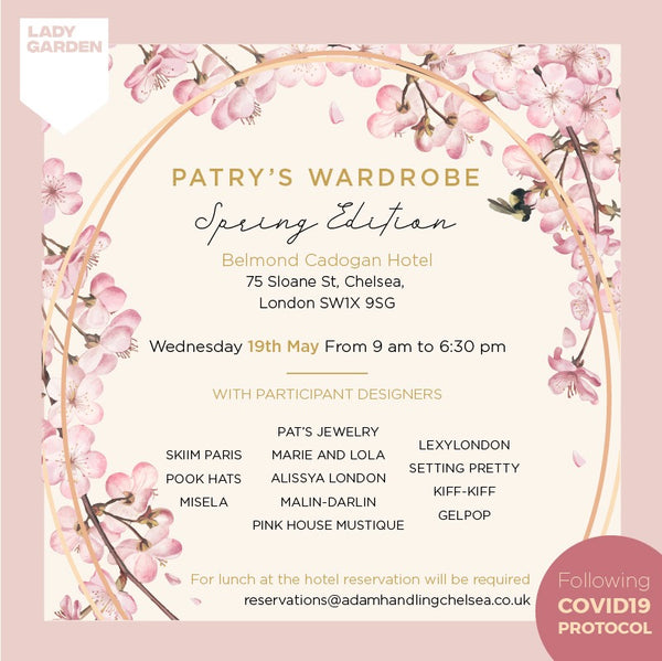 Patry's Wardrobe 19th May Belmond Cadogan Hotel Sloane Street Chelsea Longon